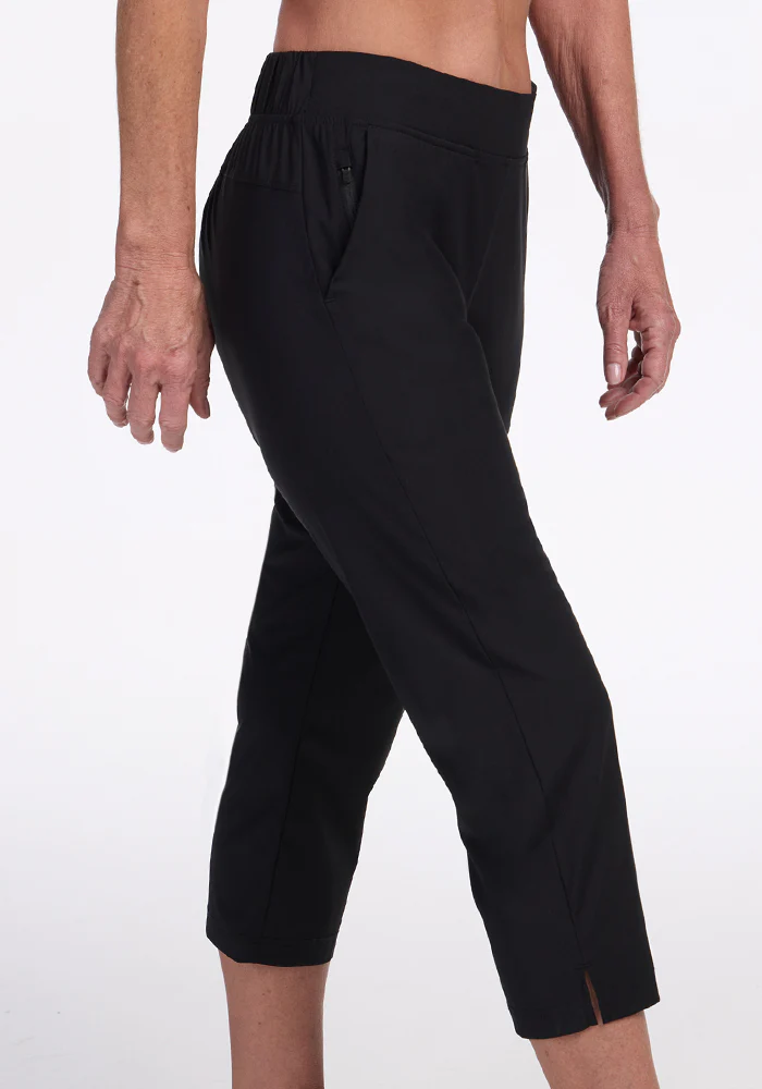 Nicole Crop Pants - Black - Image 4