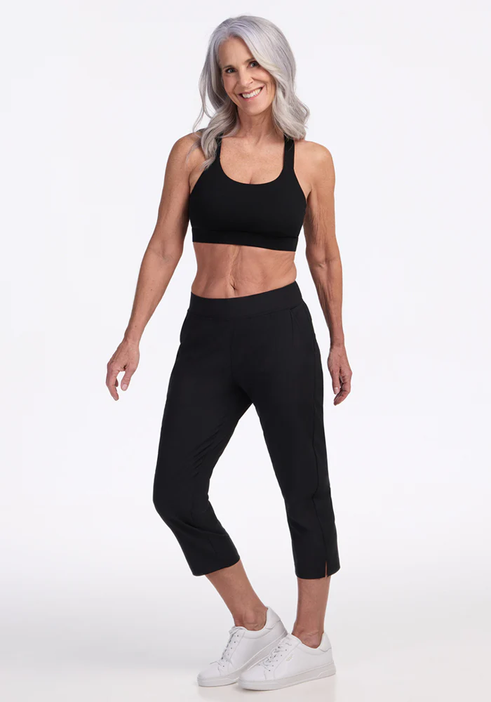 Nicole Crop Pants - Black - Image 5