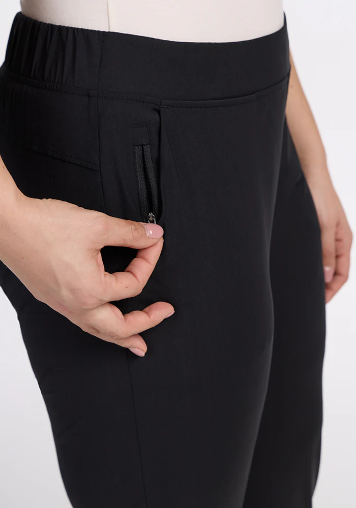 Nicole Crop Pants - Black - Image 8